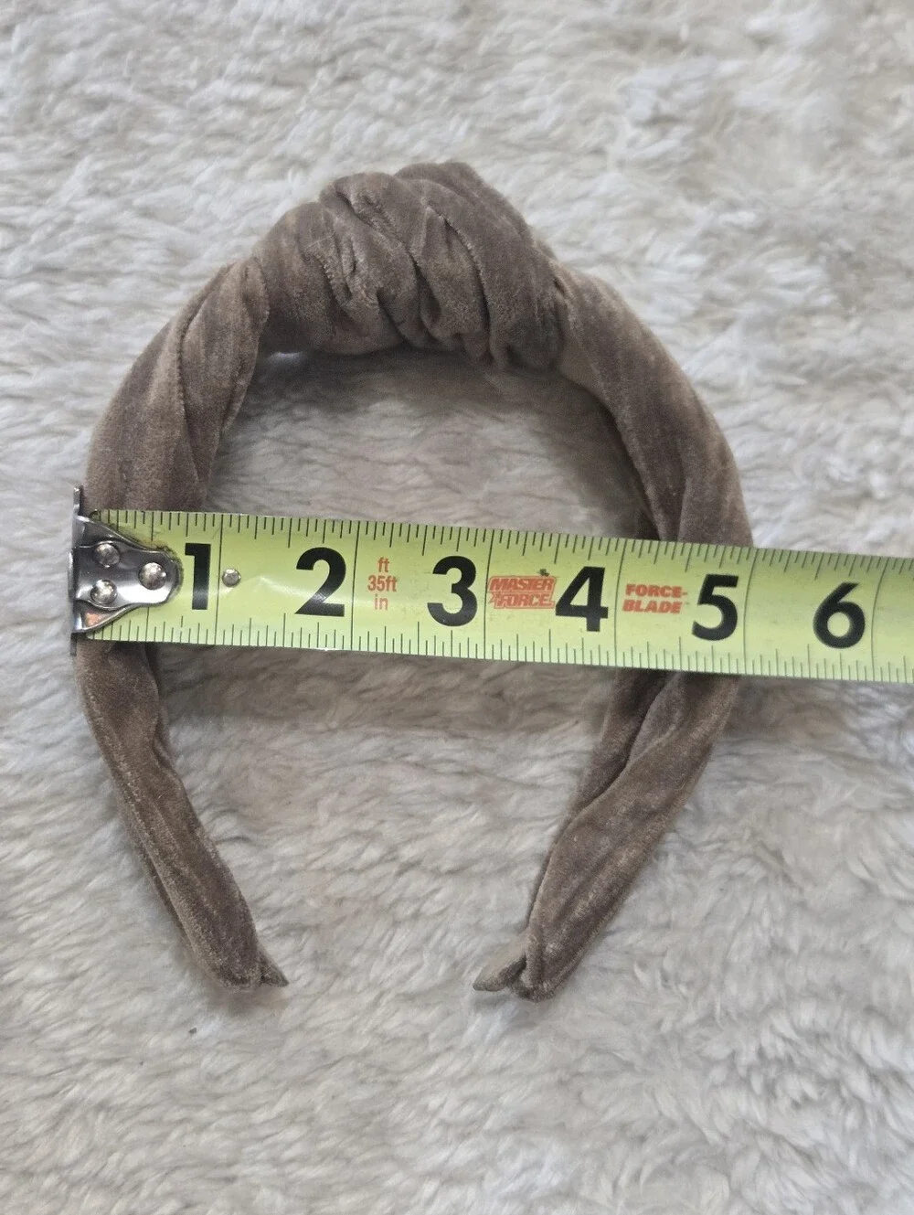 Camila Paris French Hair Slide Cage with Stick and Taupe Headband Bundle